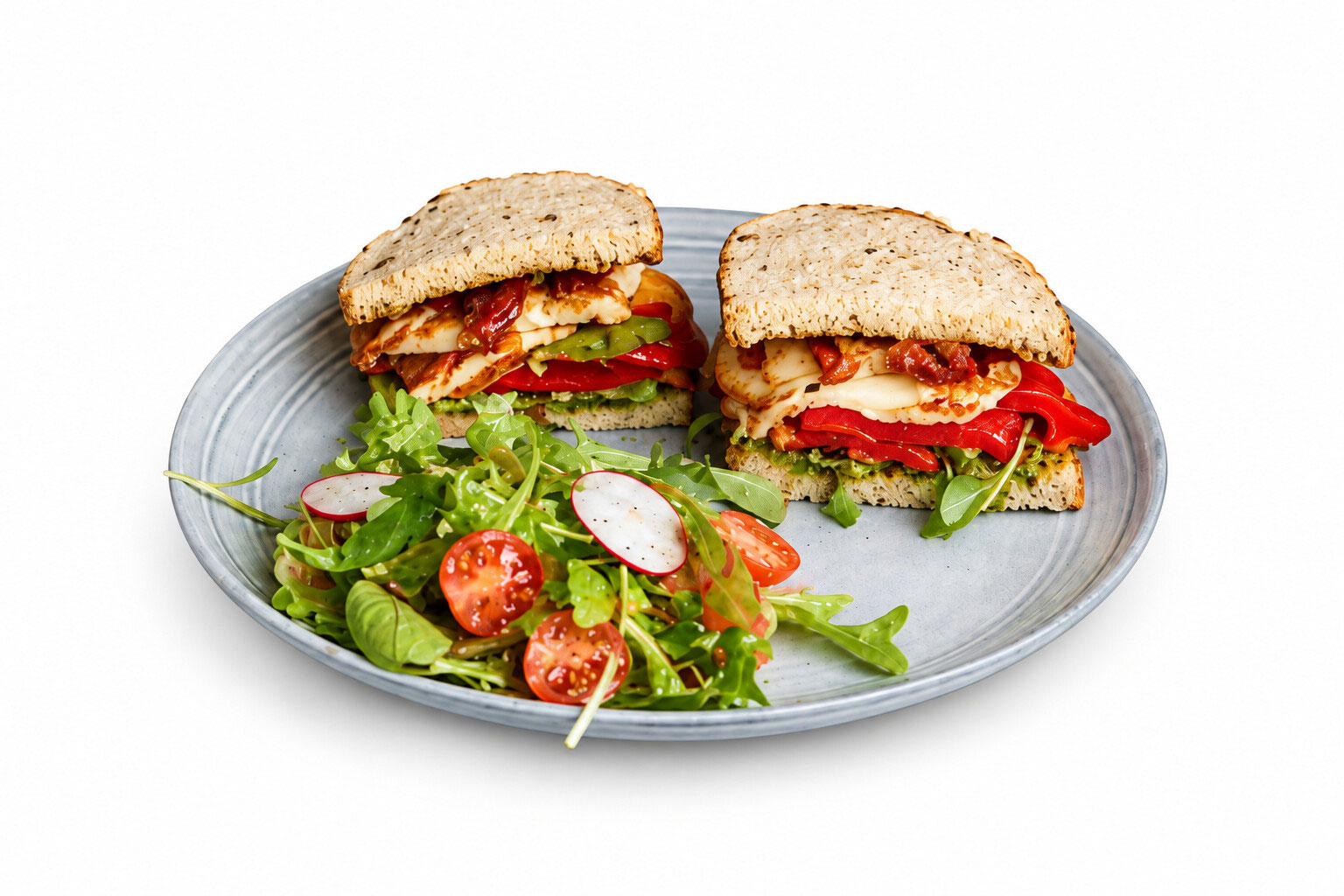 Grilled Halloumi Sandwhich