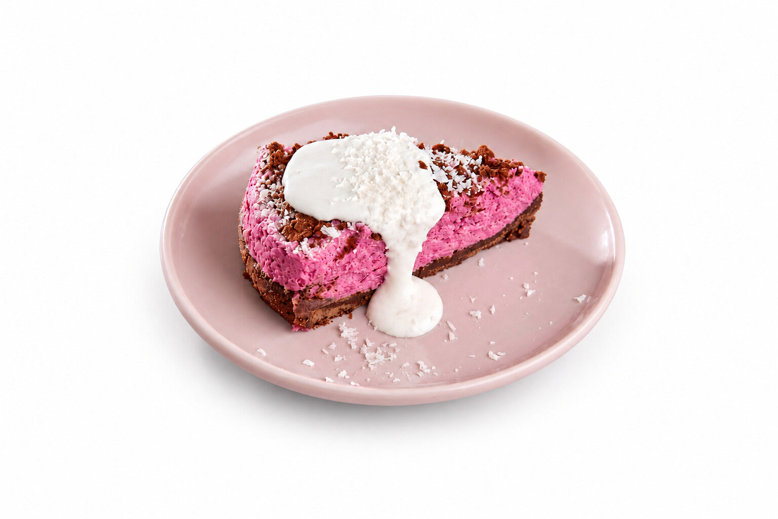 Healthy Ube Cheesecake