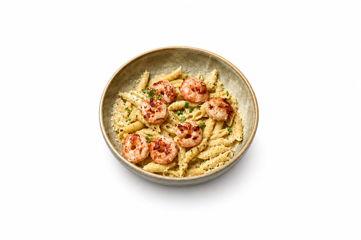 Pesto Shrimp Pasta